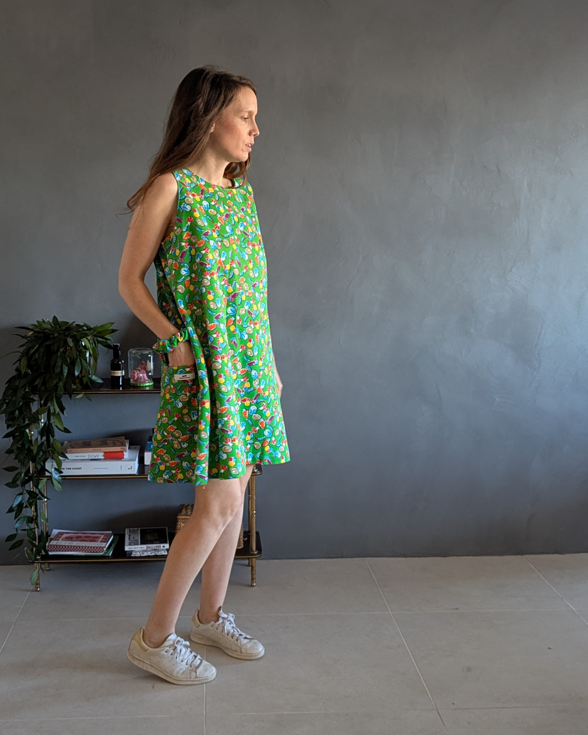!! NEW !! Women : La robe Brigitte en sweat léger 100% coton – Image 2